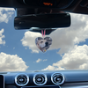 Hanging Car Photo Frames, Rearview Mirror Hanging Accessory, Car Decor Interior Accessories, Gift For All Occasions Made by Drive Buddy