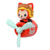 Drive Buddy Car Air Freshener Pilots - Auto Accessories Interior Perfume Diffuser with Rotating Propeller Outlet & Magnetic Design