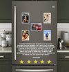 Drive Buddy Refrigerator Magnetic Frames, 2 by 3 Inch Acrylic Frames, Easy to use, Perfect for decorating household appliances